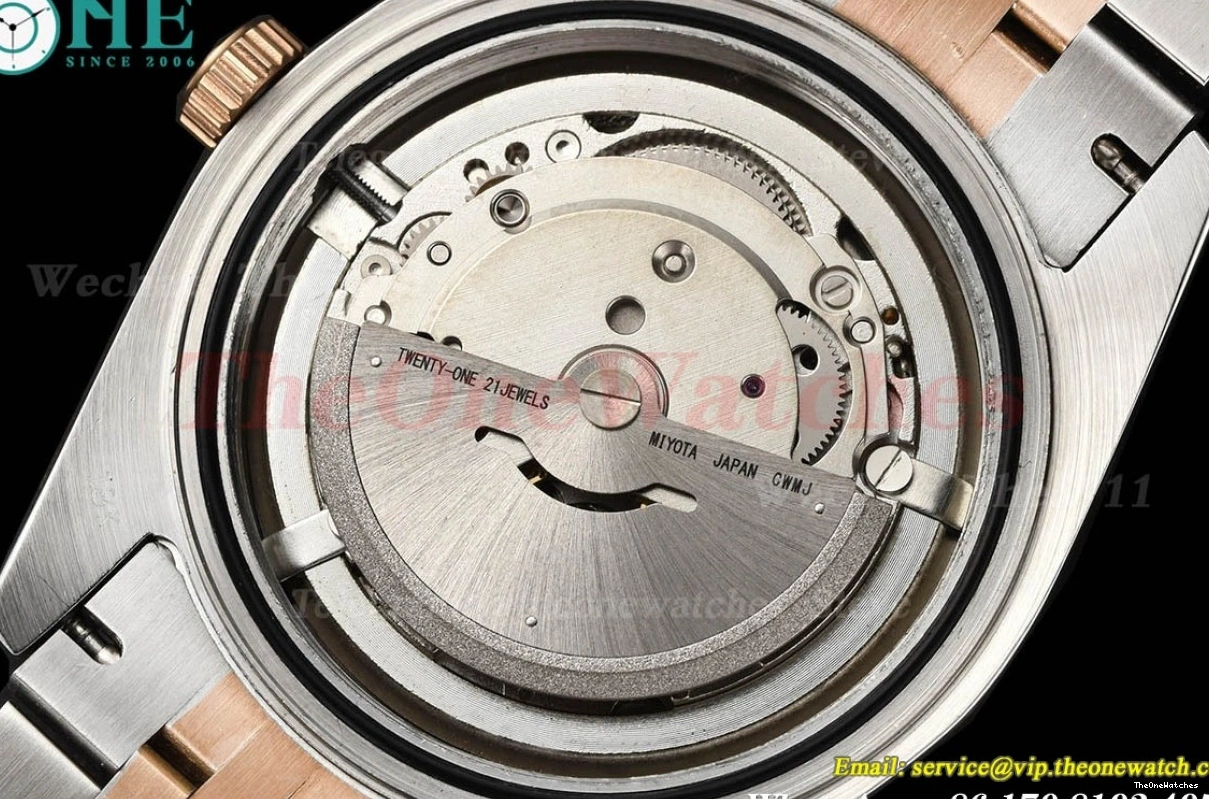 GDF MY8215 Stk RG Datejust 126331 41mm SS Jub Gold 0112